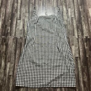 Unbranded Women's Gingham Print Spaghetti Strap Dress